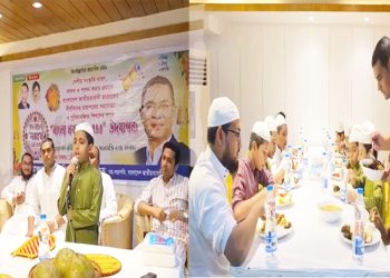 এতিম ও সুবিধাবঞ্চিত শিশুদের সঙ্গে ছাত্রদল নেতা বাসিতের নববর্ষ উদযাপন