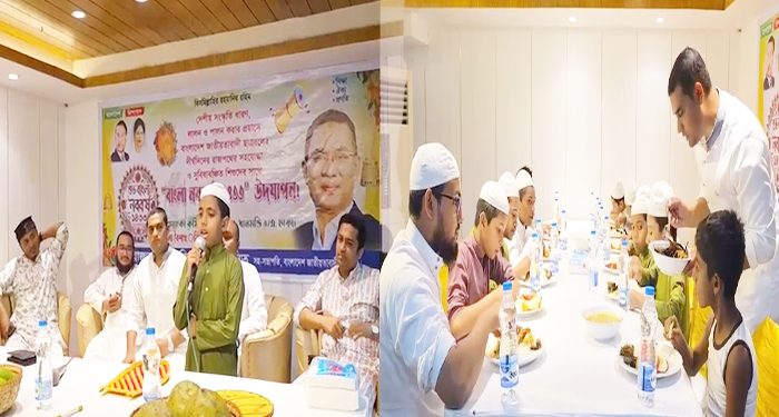 এতিম ও সুবিধাবঞ্চিত শিশুদের সঙ্গে ছাত্রদল নেতা বাসিতের নববর্ষ উদযাপন