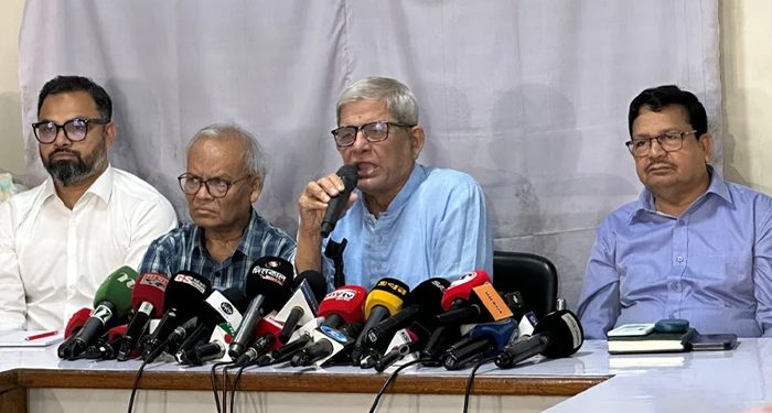 দেশের রাজনৈতিক স্থিতিশীলতা বিনষ্টের অপচেষ্টা চলছে: মির্জা ফখরুল