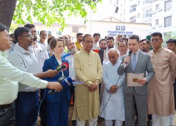 ঢাকায় “গার্ডেন অব মেমোরি” বৃক্ষরোপণ কর্মসূচি অনুষ্ঠিত