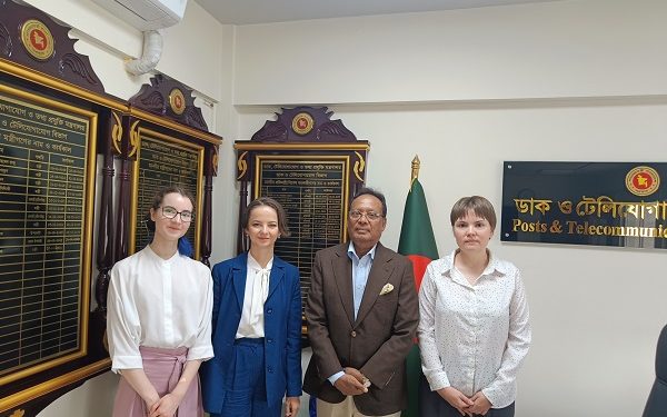 রাশিয়ান হাউস ঢাকার পরিচালক মাননীয় মন্ত্রী ফকির মাহবুব আনাম এমপি’র সঙ্গে সৌজন্যসাক্ষাৎ