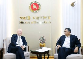 স্বরাষ্ট্রমন্ত্রীর সঙ্গে জার্মান রাষ্ট্রদূতের সৌজন্য সাক্ষাৎ
