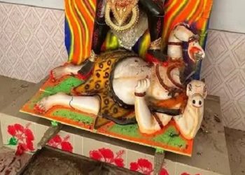 পিরোজপুর পৌর শ্মশানঘাটে প্রতিমা ভাঙচুর, মন্দিরে হামলা ও অগ্নিসংযোগ
