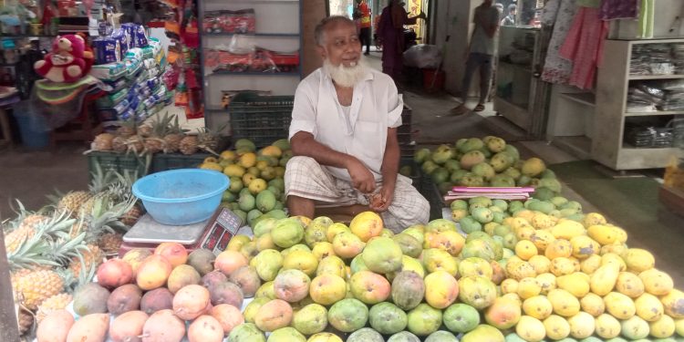রাঙামাটির বাজারে ফলের দাম নিয়ে কৃষকের হাহাকার: পুঁজিতেই টান