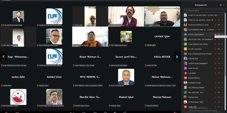 পরিবেশ আদালত আইন সংশোধন না হলে পরিবেশ রক্ষা সম্ভব না