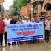 সোনারগাঁয়ে পানাম নগরীর প্রবেশদ্বারে ধ্বংস হয়ে যাওয়া প্রাচীন সেতু পুনর্নির্মাণের দাবিতে মানববন্ধন