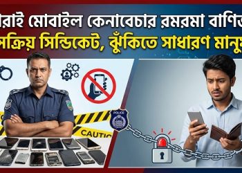 চোরাই মোবাইল কেনাবেচার রমরমা বাণিজ্য: সক্রিয় সিন্ডিকেট, ঝুঁকিতে সাধারণ মানুষ