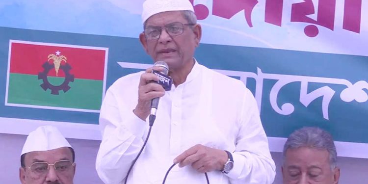 সমৃদ্ধ দেশ গড়ার সংগ্রামে নেতৃত্ব দিয়েছেন খালেদা জিয়া : মির্জা ফখরুল