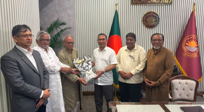প্রধানমন্ত্রীর সঙ্গে বিএনপির স্থায়ী কমিটির নতুন ৪ সদস্যের সাক্ষাৎ