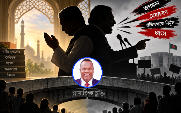 জিহ্বা যখন মারণাস্ত্র, ‘প্রার্থনা’ তখন অর্থহীন