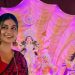 পূজার আনন্দে মেতে উঠেছেন মন্দিরা