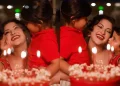 সন্তানদের স্নিগ্ধ ছোঁয়ায় পরীমণির জন্মদিনের প্রথম প্রহর
