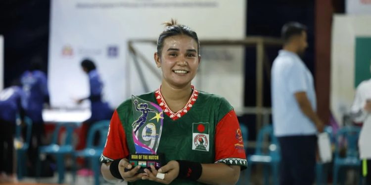 ‘দেশের মাটিতে খেলা, নিজেদের সেরাটা দিয়ে সম্মান ধরে রাখতে চাই’ : সানজিদা