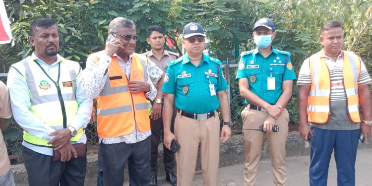 মহাখালীতে যানজট নিরসন ও শৃঙ্খলা ফেরাতে যৌথ উদ্যোগ: মিলছে সুফল, স্বস্তি ফিরছে যাত্রীদের