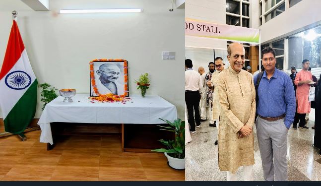 সত্য, অহিংসা, মানবতা ও নিঃস্বার্থ সেবার চিরন্তন আদর্শে মহাত্মা গান্ধীর জীবনদর্শন আজও বিশ্বমানবতার জন্য এক অনন্য প্রেরণা।