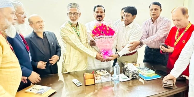 বরিশাল বিভাগের উন্নয়নে স্পীকারের সাথে মতবিনিময় করেন বরিশাল বিভাগ সমিতির নেতৃবৃন্দের