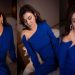গাঢ় নীল পোশাকে মুগ্ধতা ছড়াচ্ছেন জয়া আহসান